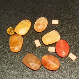 Photo of Semi Precious Orange Carnelian Stones for Feng Shui